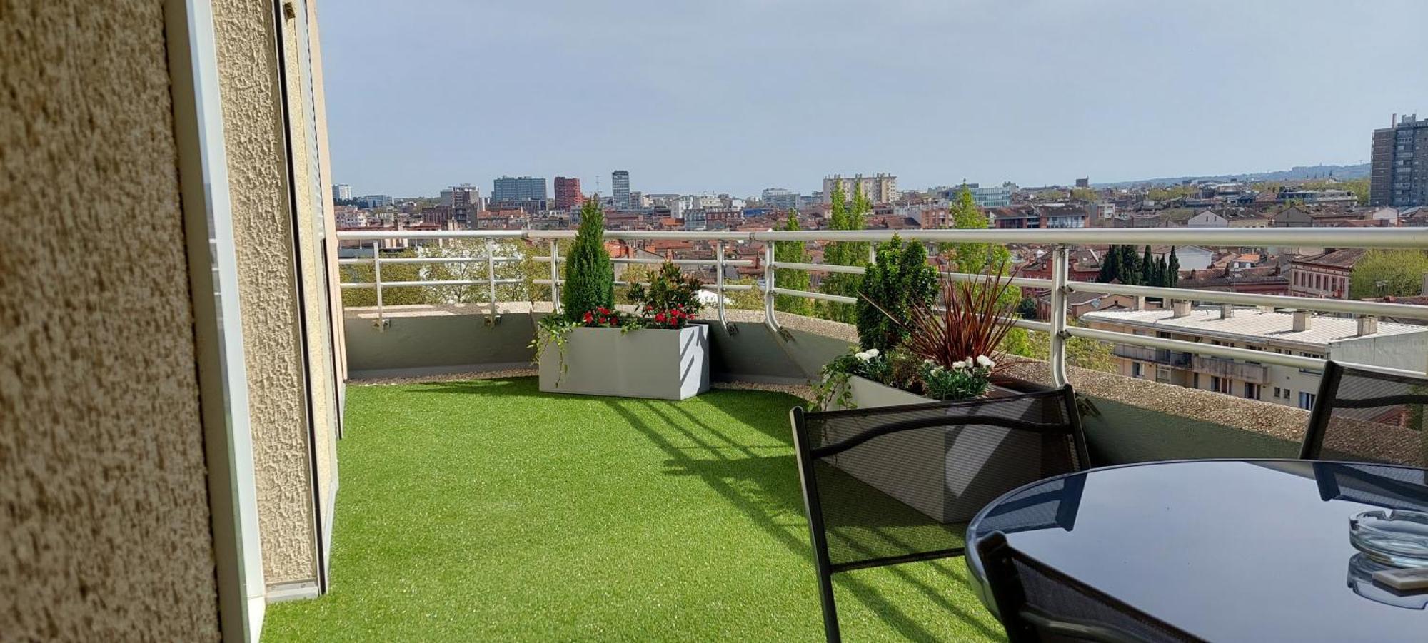 Le Panoramique Leilighet Toulouse Eksteriør bilde